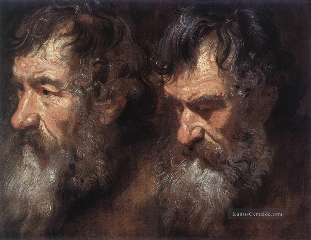 Studien eines Mans Kopf Barock Hofmaler Anthony van Dyck Ölgemälde